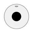 Remo CS-1318-10 18inch Controlled Sound Black Dot On Top Clear Bass Drum Head