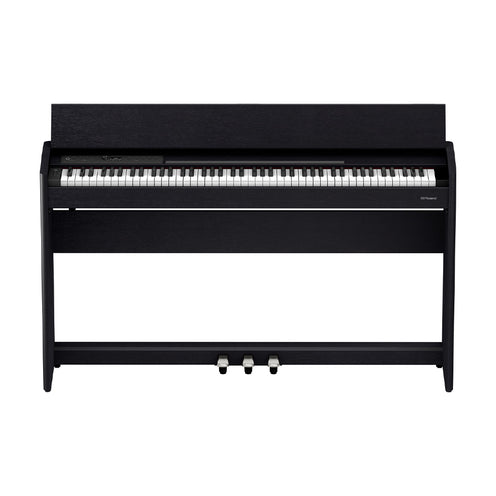 Roland F701 Digital Piano, Charcoal Black