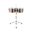 MEINL Percussion AV1ABR 14+15inch Artist Timbales-Amadito Valdes, Antique Bronze