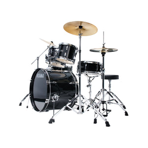 TAMA ST52H6-BNS Stagestar 5-Piece Drum Kit w/ Hardware+Throne, Black Night Sparkle