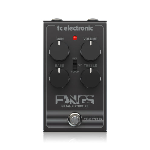 TC Electronic Fangs Metal Distortion Guitar Effects Pedal