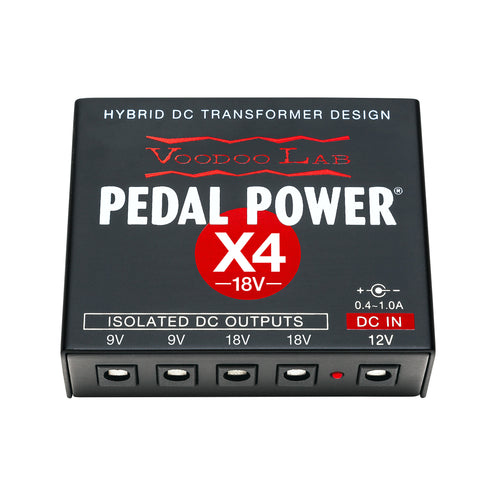 Voodoo Lab Pedal Power X4, 18V