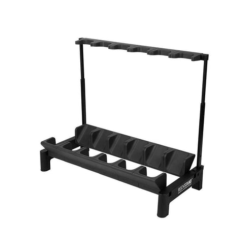 Warwick RockStand Modular Multiple 6E Electric/Bass Guitar Rack Stand, Black