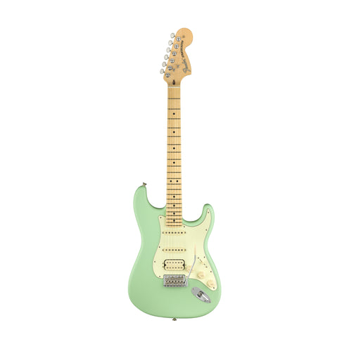 Fender American Performer HSS Stratocaster Electric Guitar, Maple FB, Satin Seafoam Green (B-Stock)