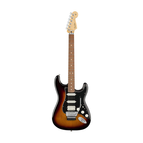 Fender Player HSS Floyd Rose Stratocaster Electric Guitar, Pau Ferro FB, 3-Tone Sunburst (B-Stock)