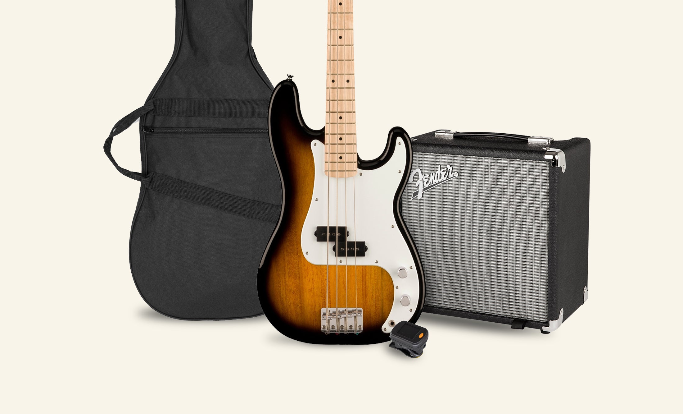 Squier Sonic Precision Bass Bundle | Swee Lee Singapore