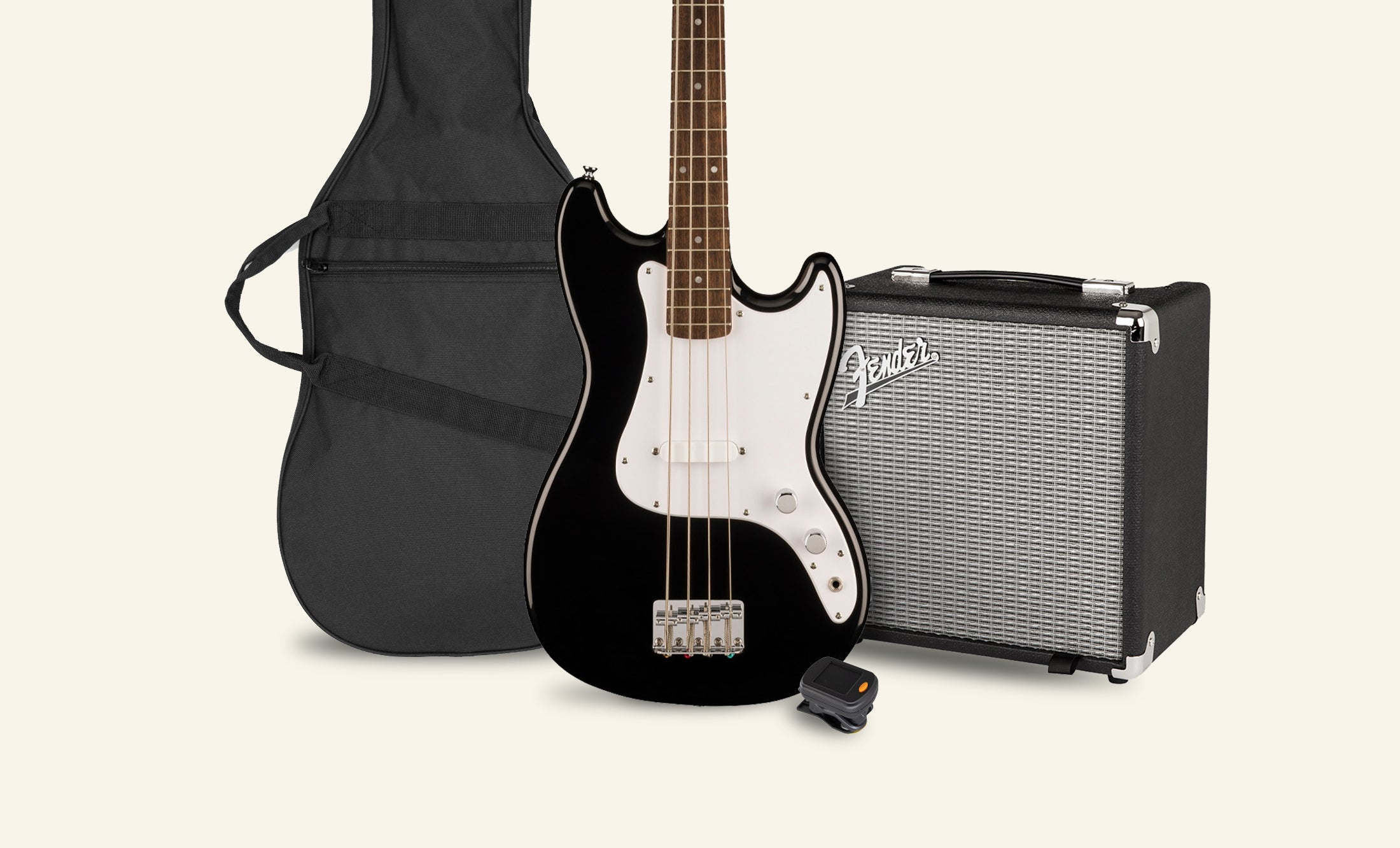 Squier Sonic Bronco Bass Bundle | Swee Lee Singapore