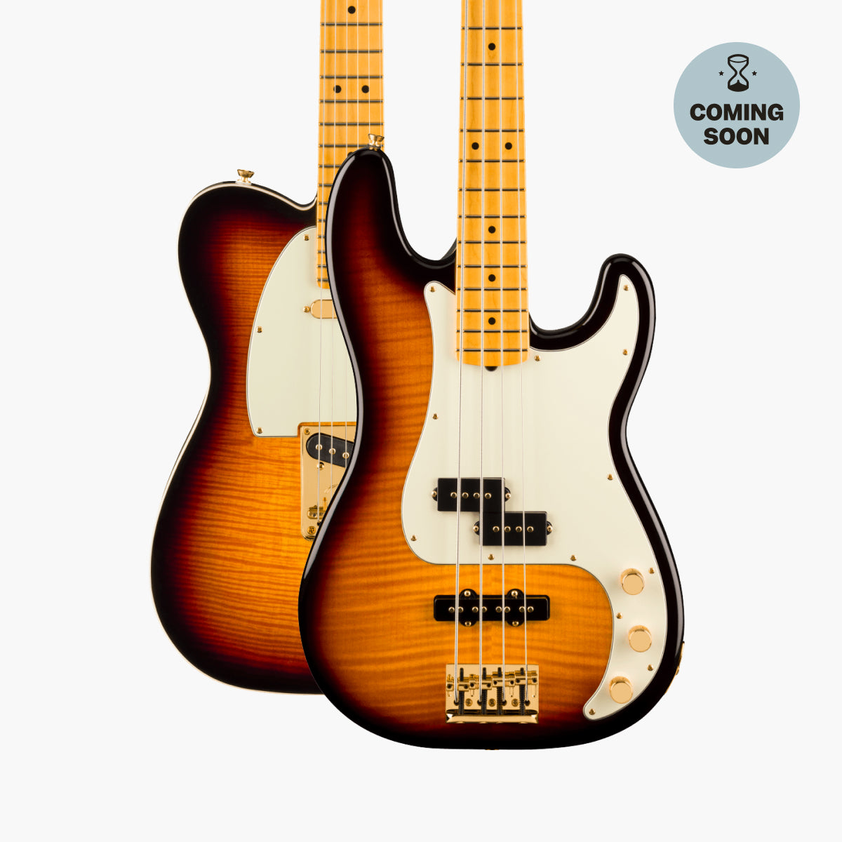 Fender 75th Anniversary Telecaster & Precision Bass | Swee Lee Singapore