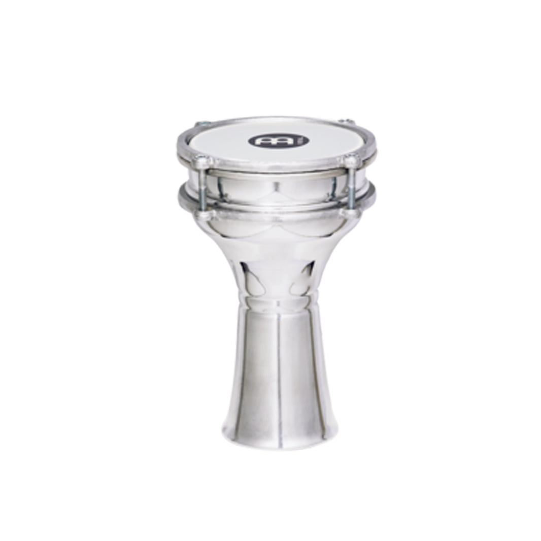 MEINL Percussion HE-100 5 1/3inch Aluminium Darbuka, Plain – Swee