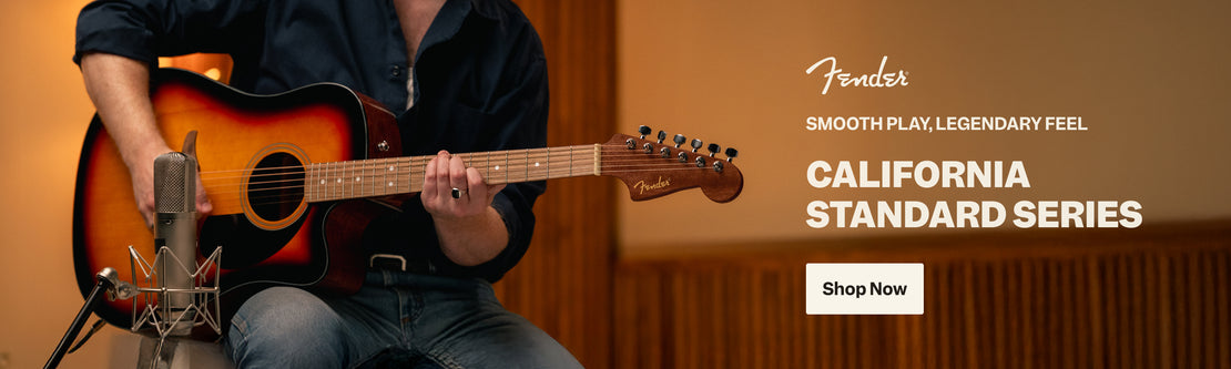 Fender California Standard Acoustic | Swee Lee Singapore