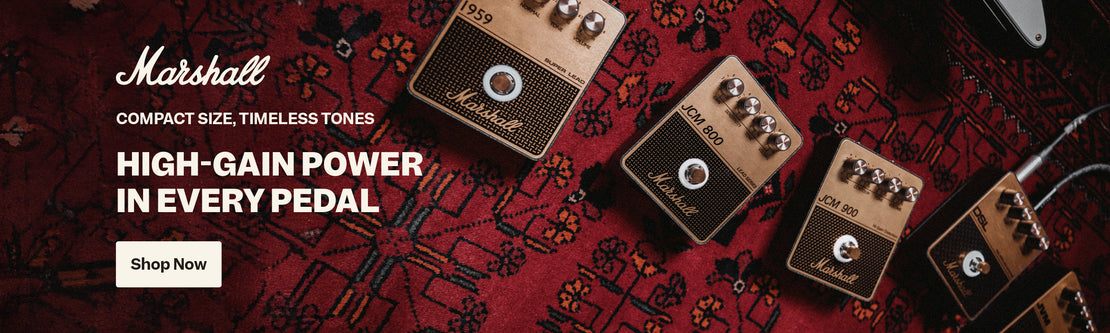 Marshall Amp Series Pedals | Swee Lee Singapore
