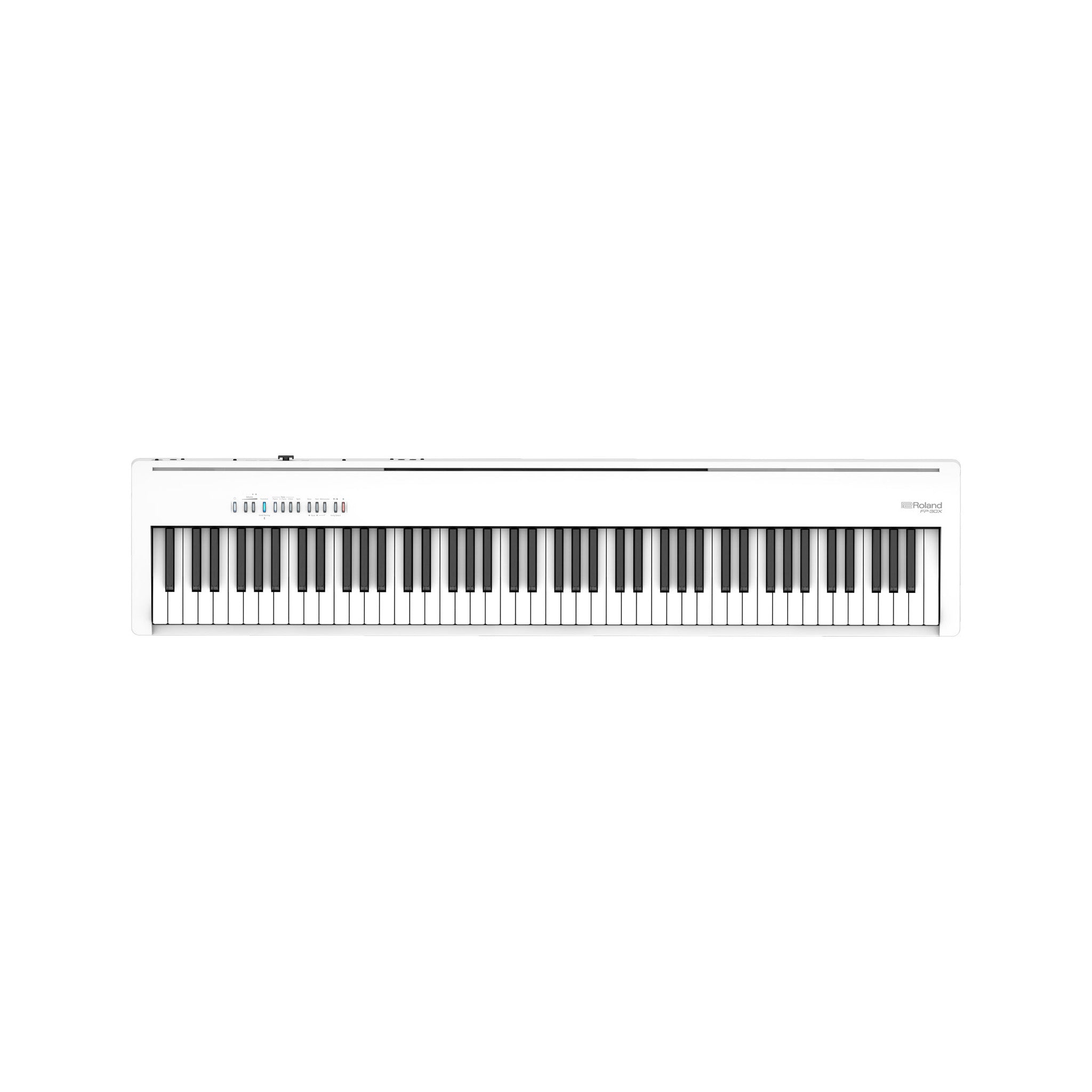 Roland FP-30X 88-Key Digital Piano w/Stand & 3 Pedals, White