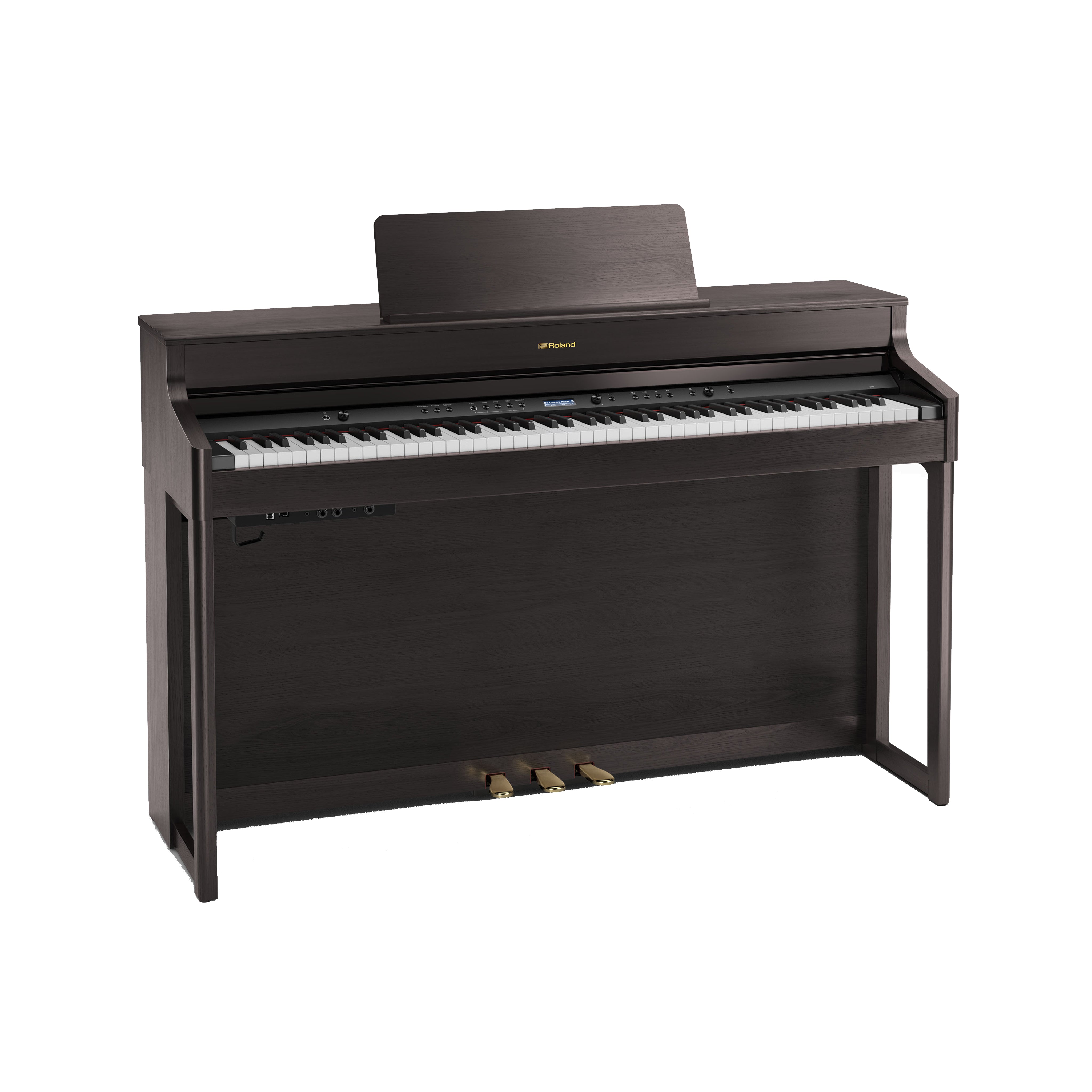 Roland HP702 Digital Piano w/Stand, Dark Rosewood – Swee Lee Singapore