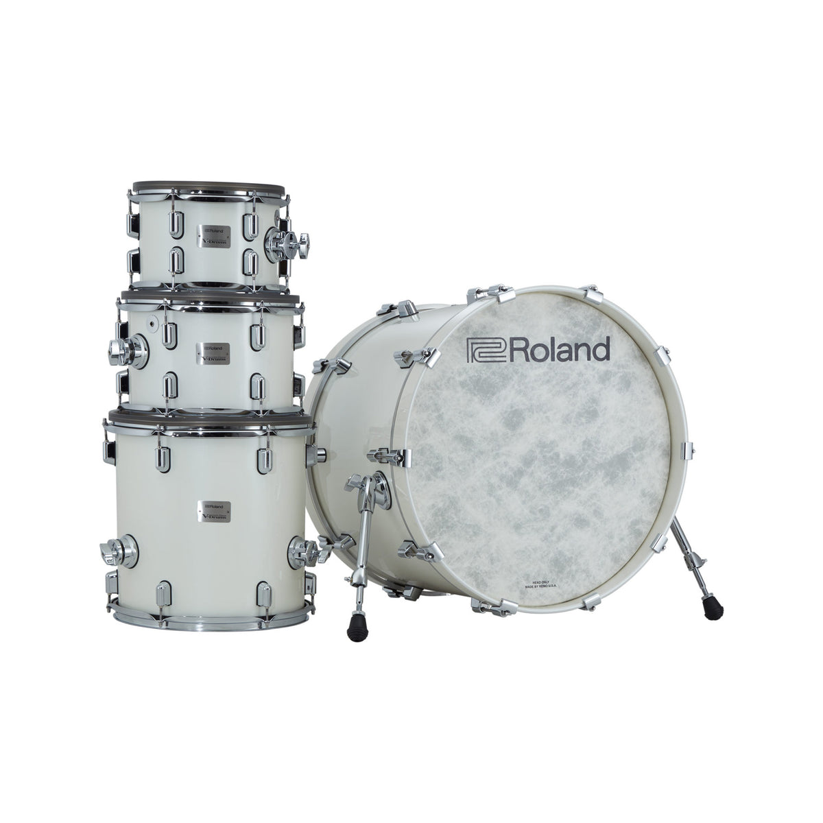 Roland V-Drums Acoustic Design VAD706 Electronic Drum Kit, Pearl