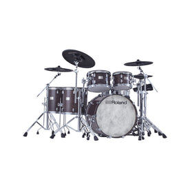 Roland VAD716 V-Drums Electronic Drum Set, Gloss Ebony – Swee Lee