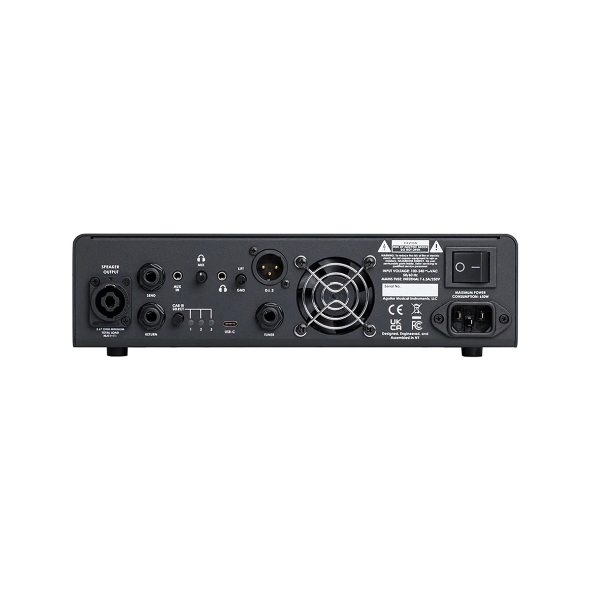 Aguilar Tone Hammer 500 V2 Super Light Bass Amplifier – Swee Lee