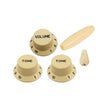 Allparts PK-0178-028 Cream Knob Set for Stratocaster