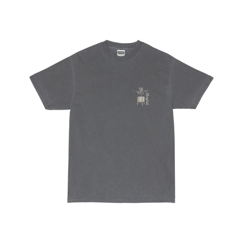 Acrylick Leisure Tee, Faded Black