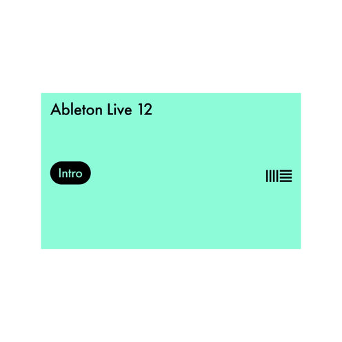 Ableton Live 12 Intro, Digital Download
