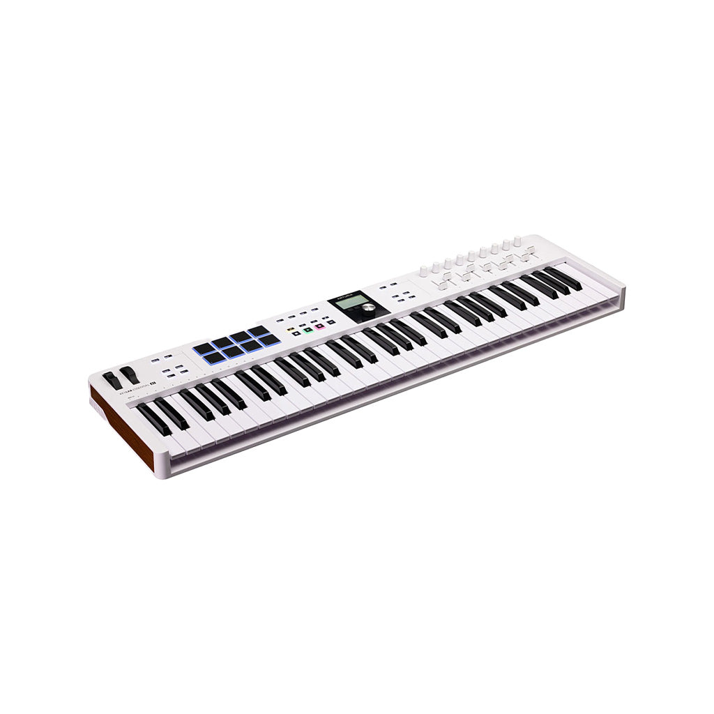 Arturia KeyLab Essential 61 Mk3 Keyboard Controller, White – Swee
