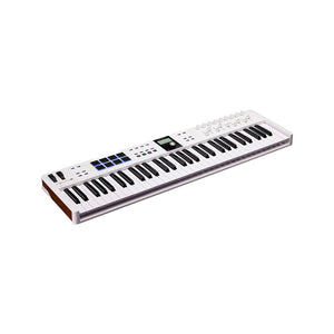 Arturia KeyLab Essential 61 Mk3 Keyboard Controller, White