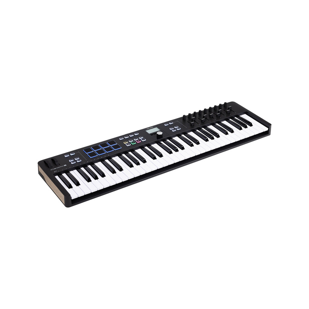 DTM・DAW ARTURIA KeyLab Essential 61 mk3 Arturia KeyLab Essential 61 MK3 Keyboard Controller, Black – Swee