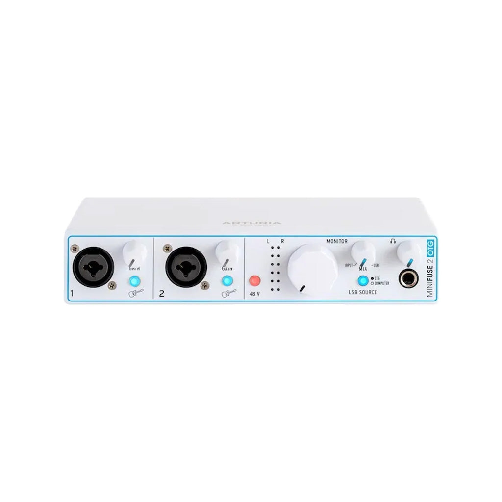 Arturia MiniFuse 2 OTG, White – Swee Lee Singapore