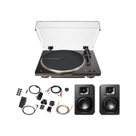 Audio-Technica LP70XBT-BZ with SP3X Powered Speaker – Swee Lee
