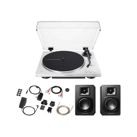 Audio-Technica LP70XBT-WS with SP3X Powered Speaker – Swee Lee