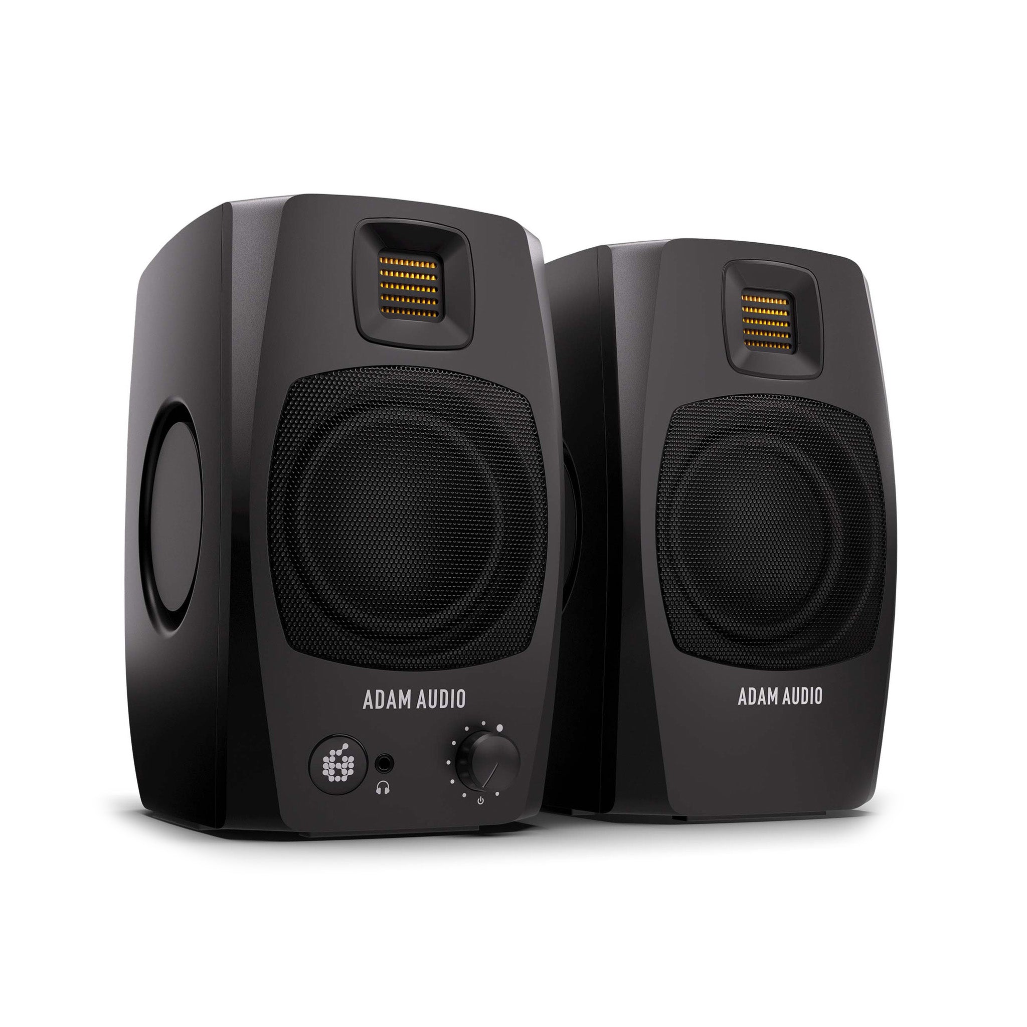 ADAM Audio D3V 3.5-inch Active Desktop Monitor Pair, Black – Swee