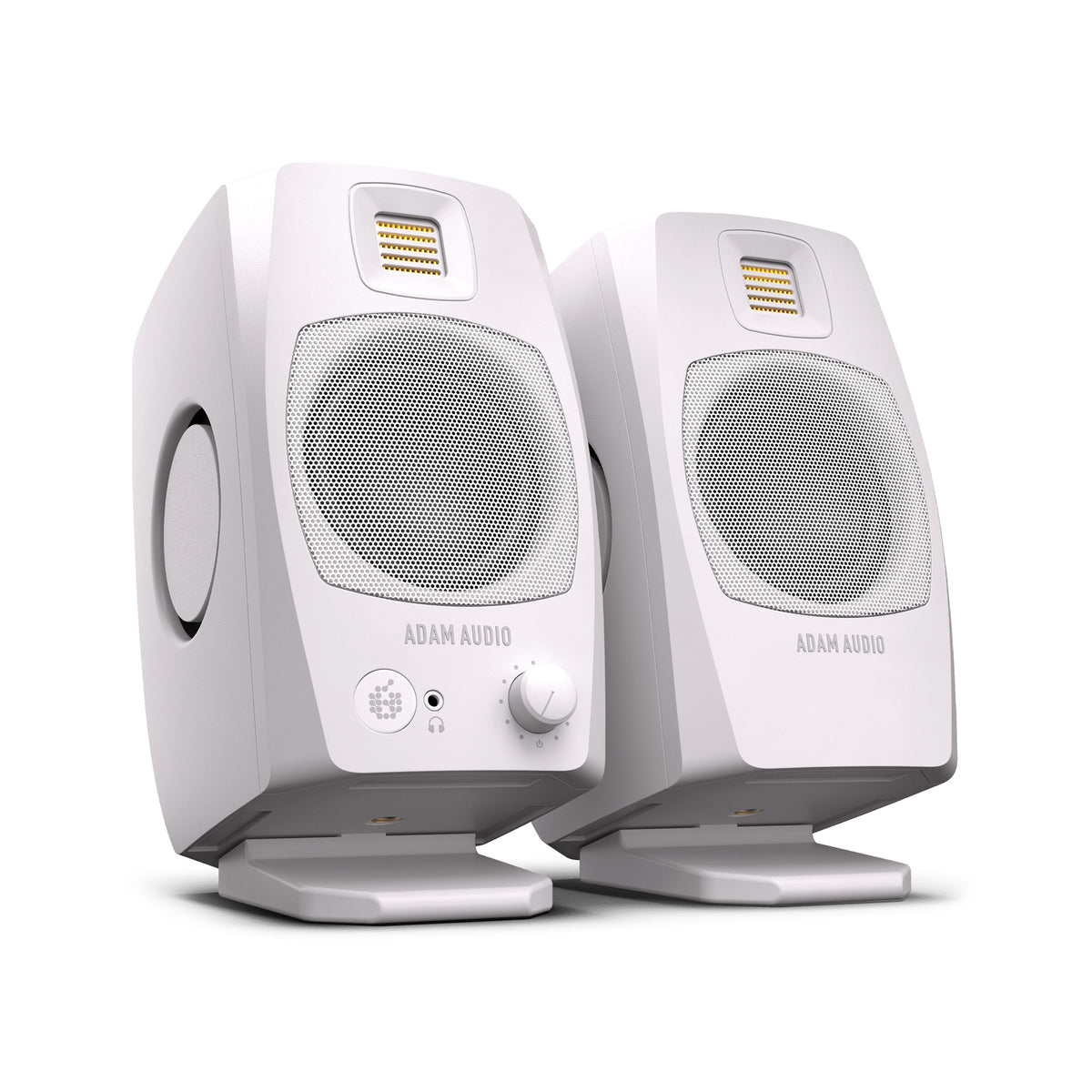 ADAM Audio D3V 3.5-inch Active Desktop Monitor Pair, White – Swee