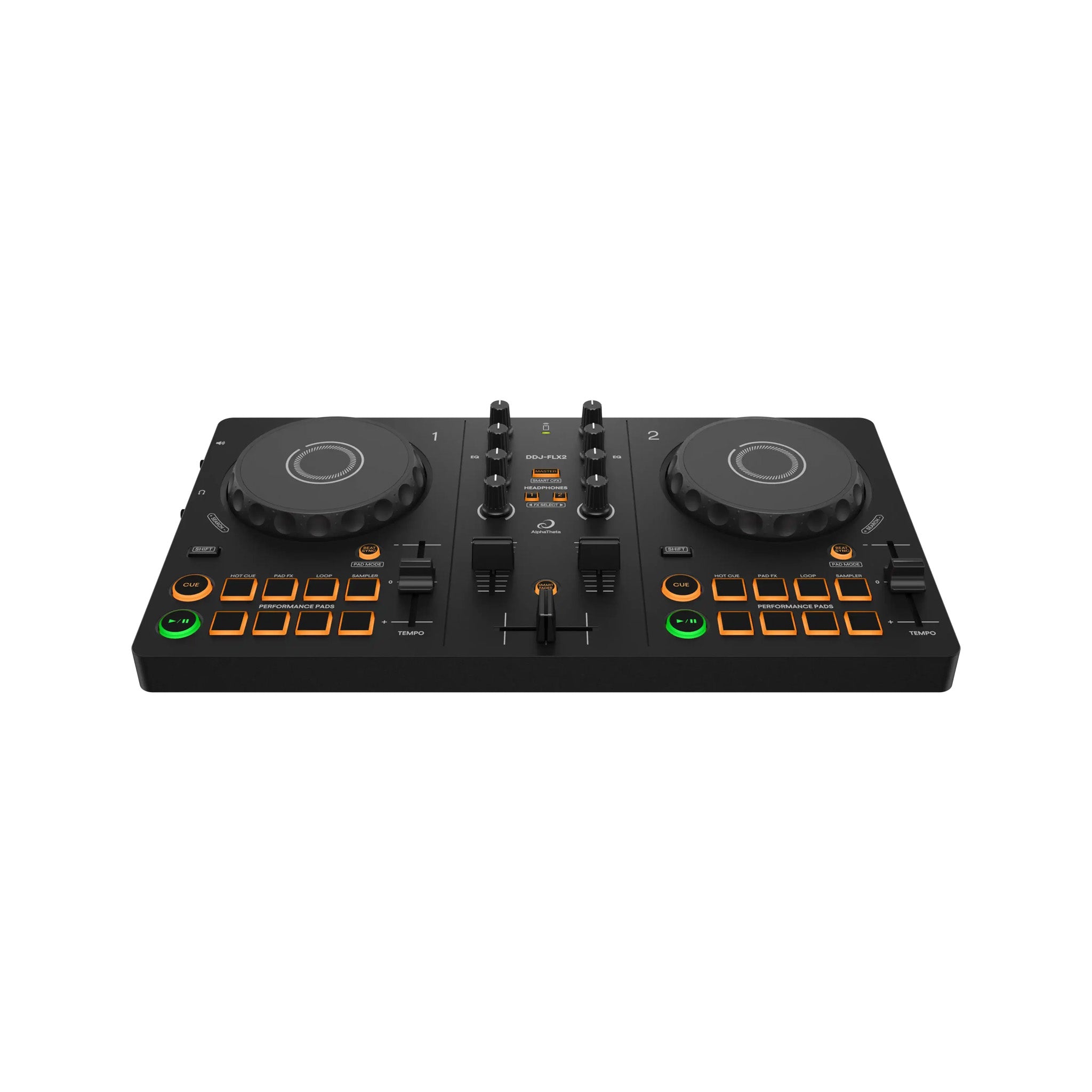 AlphaTheta DDJ-FLX2 Compact 2-Channel DJ Controller – Swee Lee
