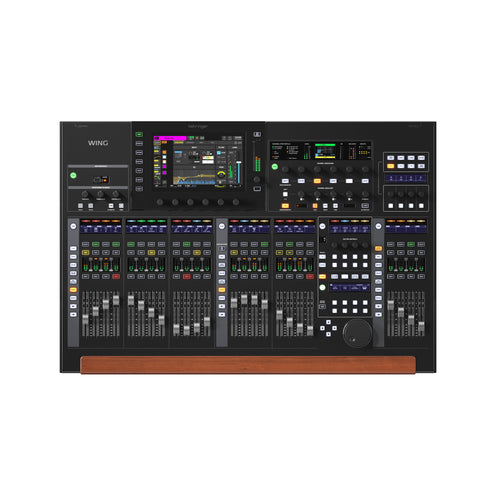 Behringer WING-BK 48-Channel, 28-Bus Full Stereo Digital Mixing Console, EU Plug
