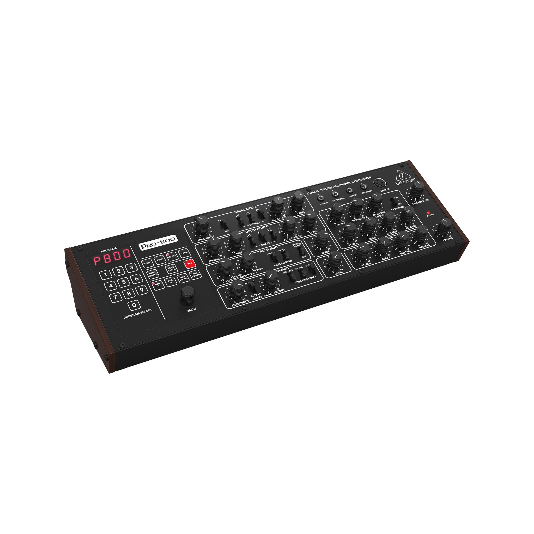 鍵盤楽器 behringer PRO-800 Behringer Pro-800 8-voice Polyphonic Analog Synthesizer – Swee Lee