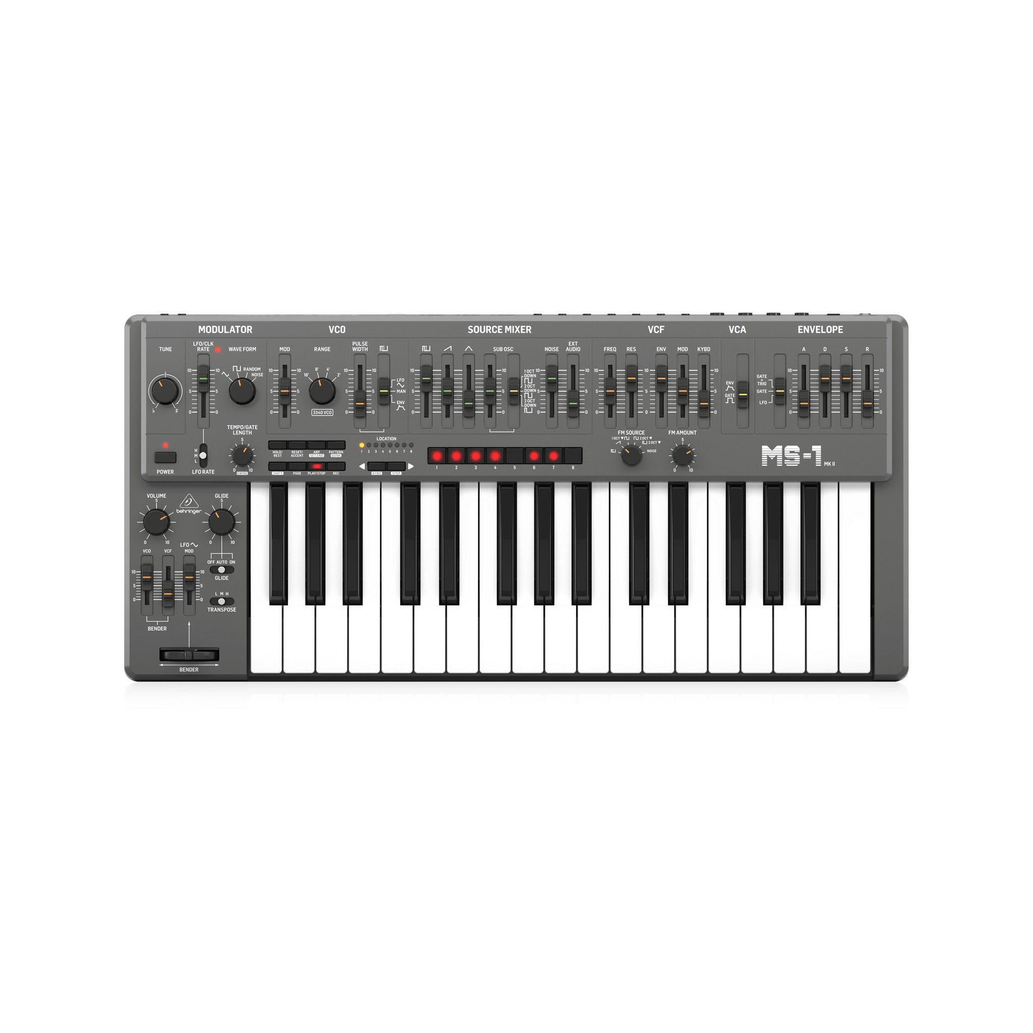 Behringer MS-1 MKII Grey Analog Synthesizer – Swee Lee Singapore