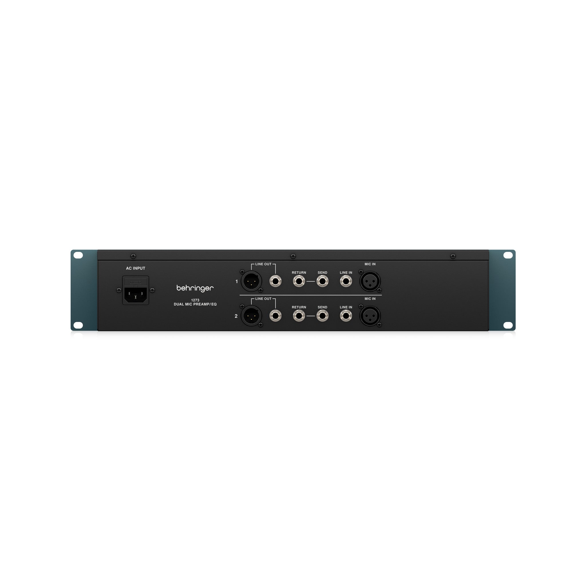 Behringer 1273 2-Channel Microphone Preamp w/ 3-Band Equalizers