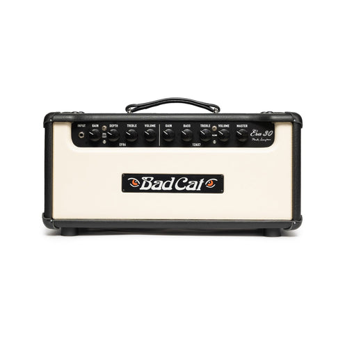 Bad Cat Era 30 Valve Guitar Amp Head, Cream Front/Gold Piping