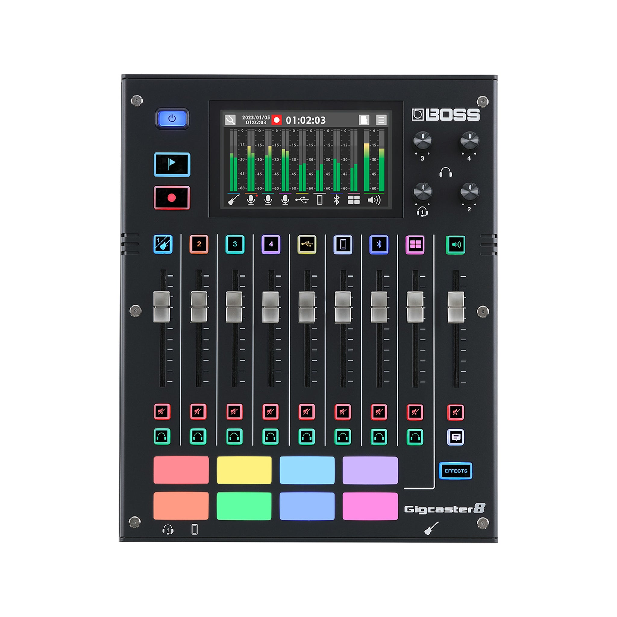 BOSS Gigcaster 8 Audio Streaming Mixer