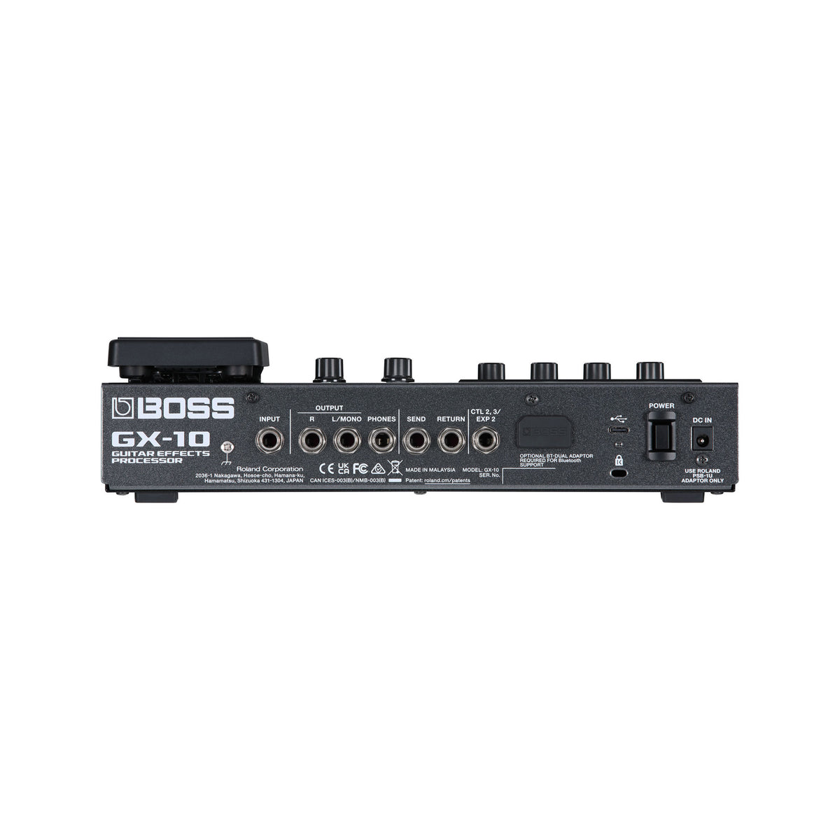 BOSS GX-10 Guitar Multi-Effects Pedal – Swee Lee Singapore