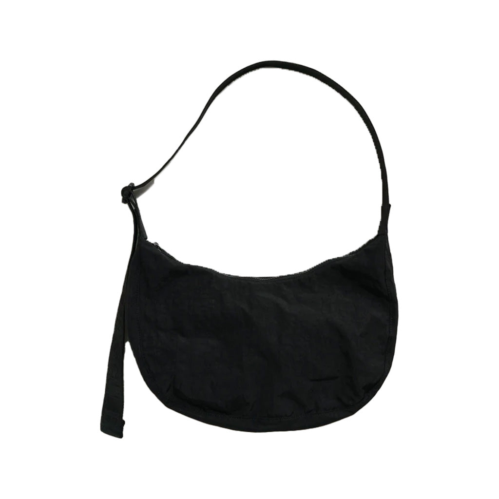 M*n様 BAGGU 　ショルダーバッグ　black Baggu Medium Nylon Crescent Bag, Black – Swee Lee Singapore