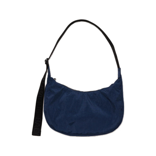 Baggu Medium Nylon Crescent Bag, Navy