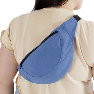 Baggu Crescent Fanny Pack, Pansy Blue