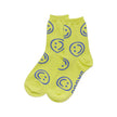 Baggu Crew Sock, Citron Happy