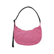 Baggu Medium Nylon Crescent Bag, Azalea Pink