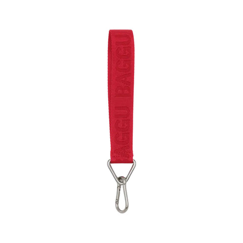 Baggu Logo Keychain, Red