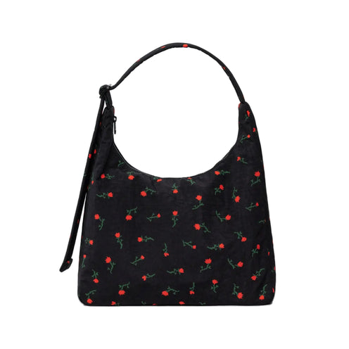 Baggu Nylon Shoulder Bag, Painted Wildflower