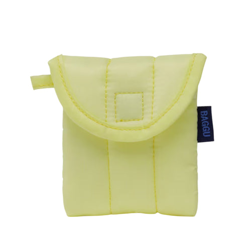 Baggu Puffy Earbuds Case, Pomelo