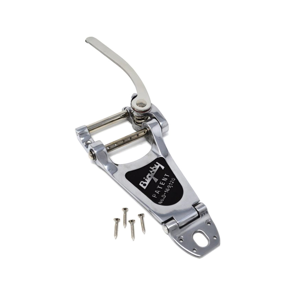 Bigsby Tailpiece B7 String-Through, Polished Aluminium – Swee Lee