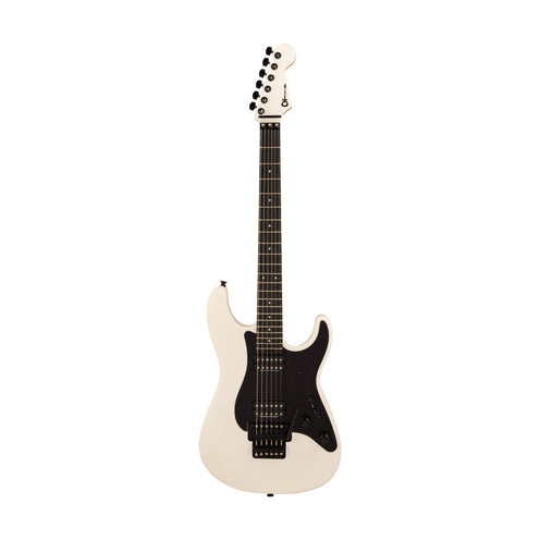 Charvel Pro-Mod Plus So-Cal Style 1 HH FR Electric Guitar, Ebony FB, Snow White