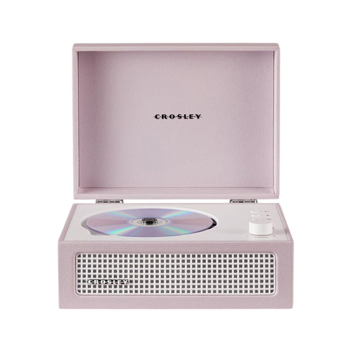 Crosley Voyager Retro Portable CD Player, Amythest